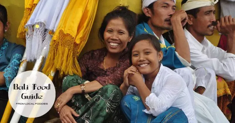 Balinese wearing traditional culture dress