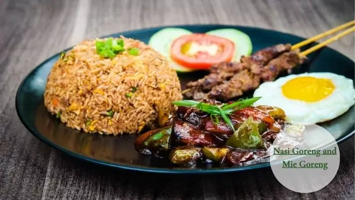 Nasi Goreng and Mie Goreng