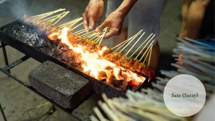 Sate (Satay) seller
