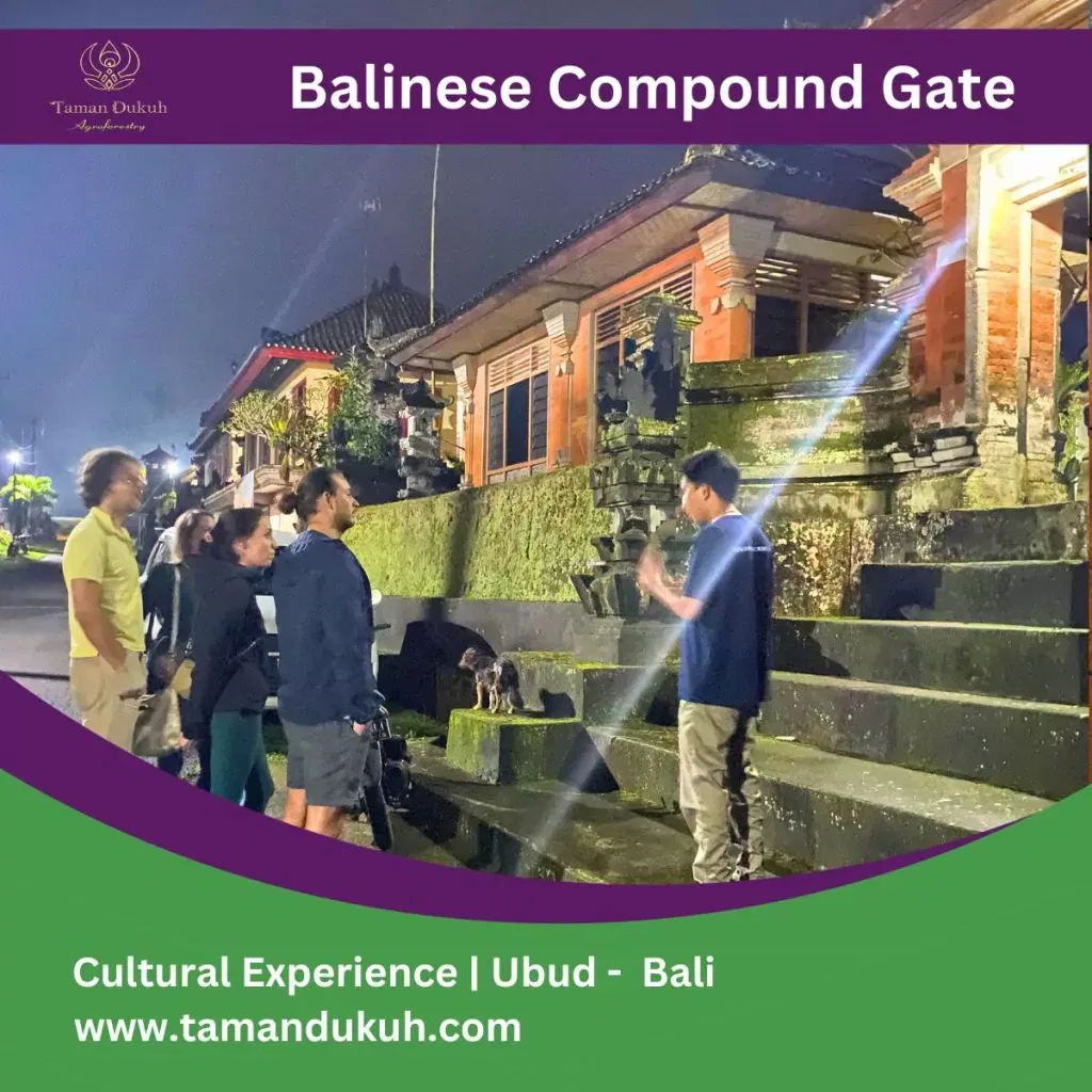 Taman Dukuh Balinese Compound Gate