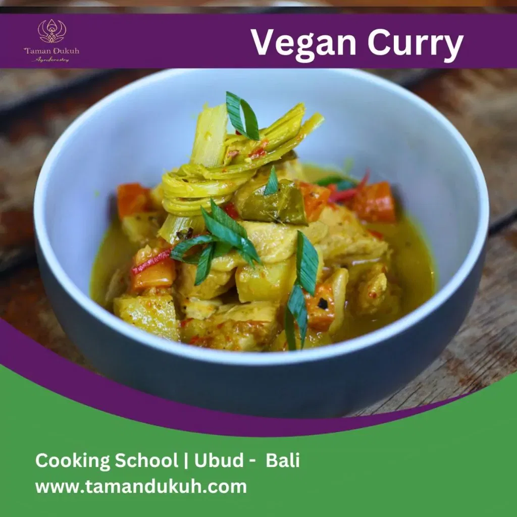 taman dukuh balinese vegan curry