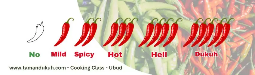 taman dukuh different spicy level
