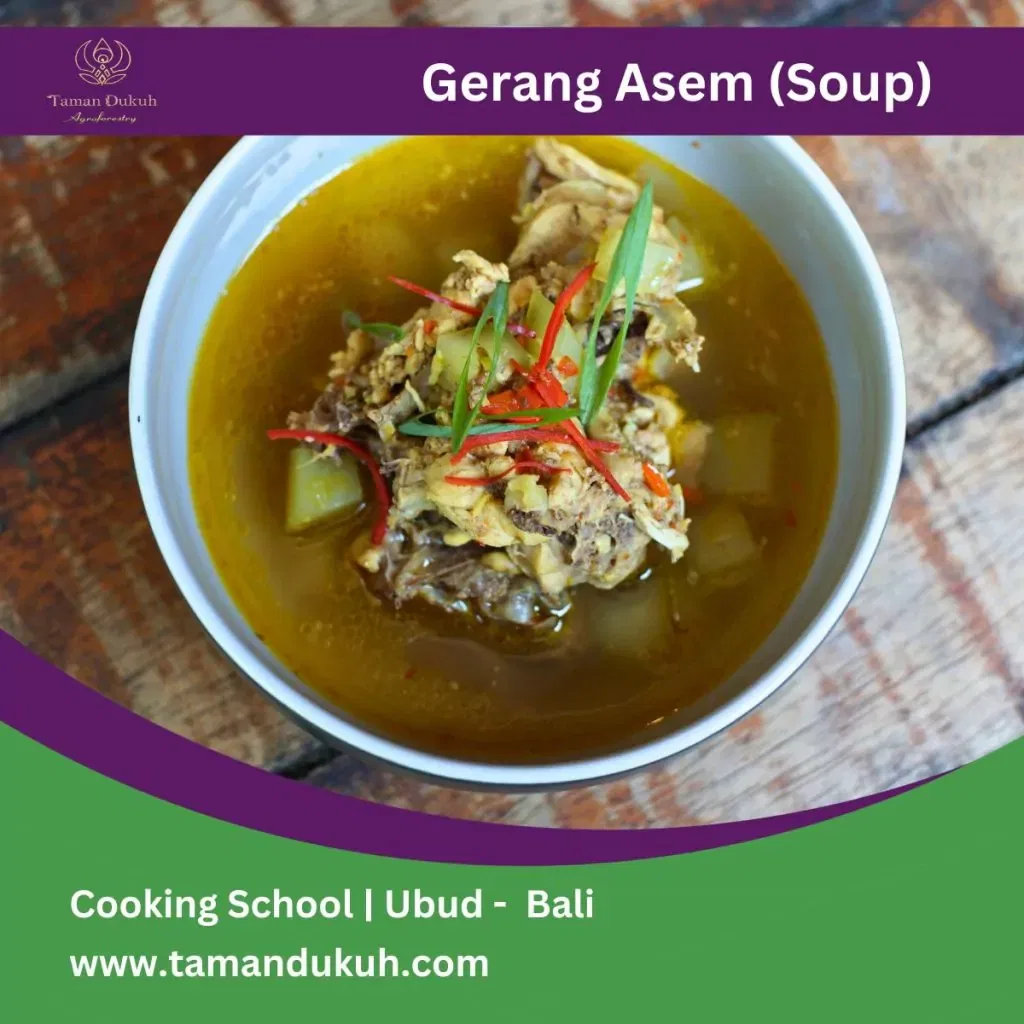 Taman Dukuh Gerang Asem - Soup Dish