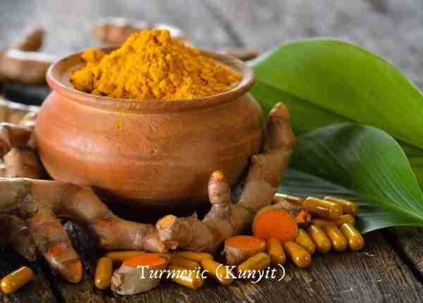 turmeric or kunyit