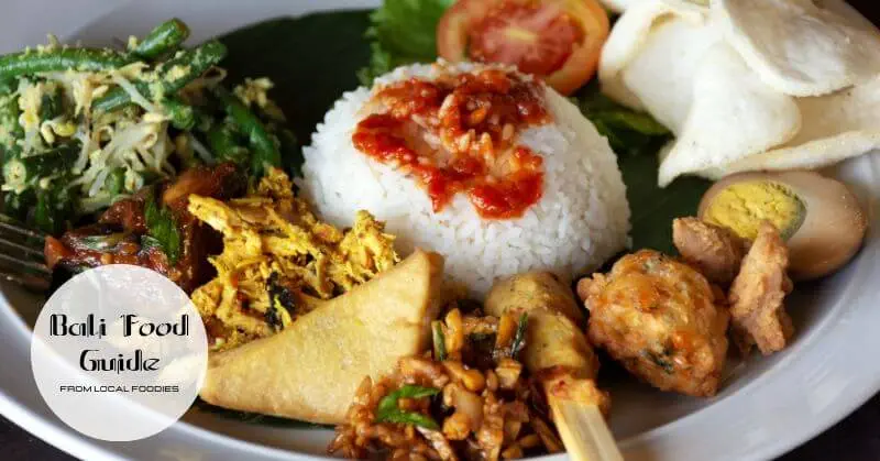 12+ Must-Try Traditional Balinese Foods: Immerse in Local Culture 12 Nasi Campur Bali - mix of flavors and textures in one dish