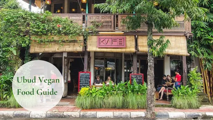 Ubud Vegan Food Guide: Exploring Bali's Vegan-Friendly Culinary Scene 7 KAFE Ubud front shop
