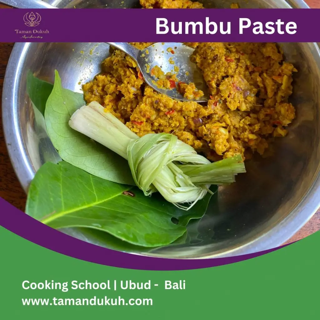 Couples Cooking Classes And Romantic Dinner in Ubud-Bali 24 taman dukuh bumbu bali paste