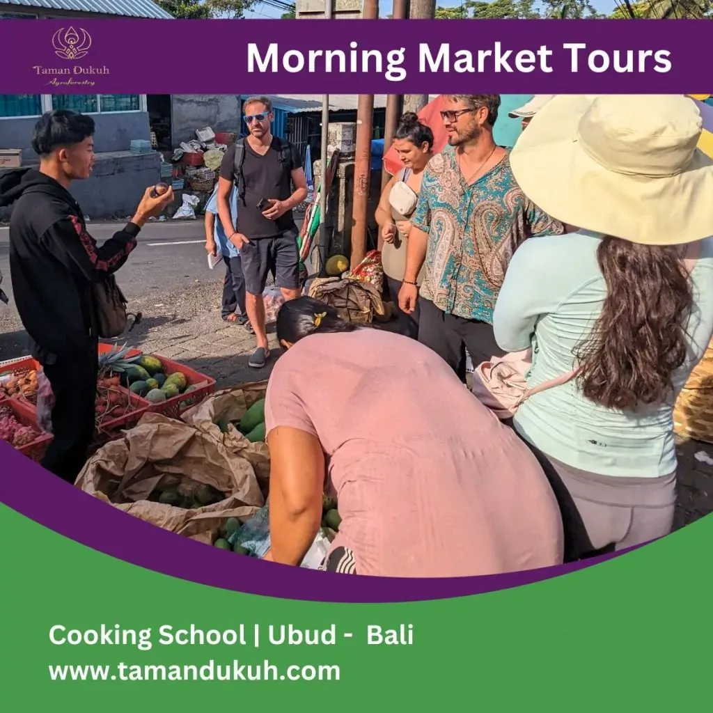 Morning cooking Class with Market Visit 5 taman dukuh morning market visit tours