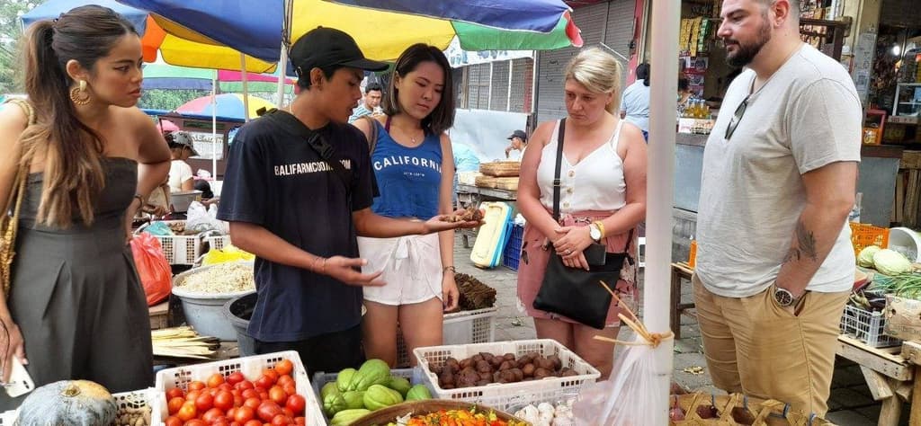 Indonesian Home Cooking Class 13 a local market visit for the morning class