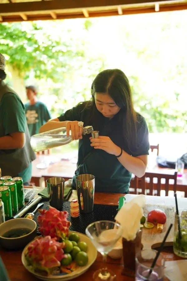 School Groups Cooking 17 UPH Universitas Pelita Harapan experiential learning in Taman Dukuh Farm 1