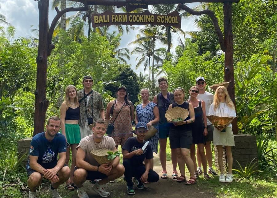 Corporate Team Building Cooking 8 bali cooking class on organic farm in the village north of ubud